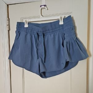 JoyLab Women's Athletic Frilled Shorts in Blue (Size XL)